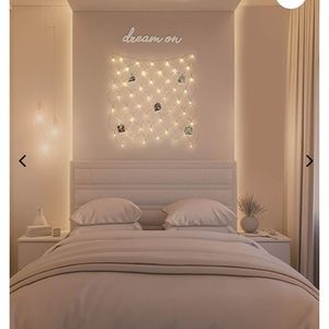 LED net mesh lights in great condition! Batteries included!